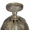 Svečturis 15,5 x 15,5 x 28 cm Metāls Sudrabs