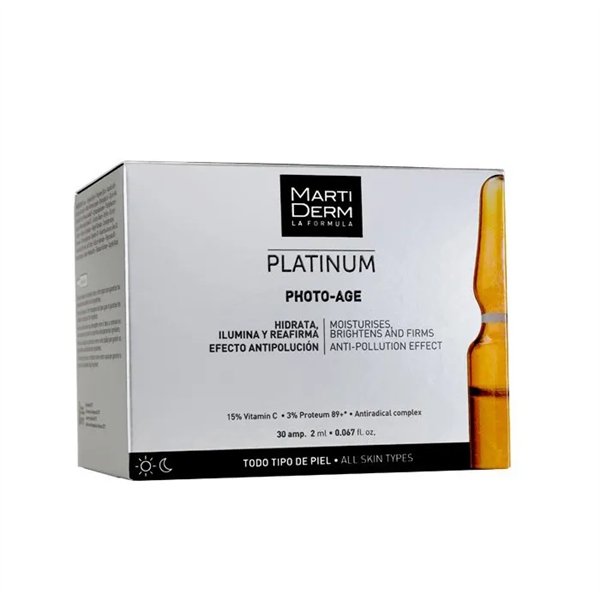 Ampulas Martiderm Platinum Age 2 ml Antioksidanta