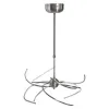 Pakabinamas apšvietimas 60 x 60 x 120 cm Metalinis Sidabras Šiuolaikiškas