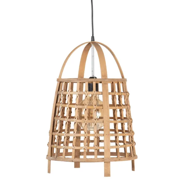 Pakabinamas apšvietimas 33,5 x 33,5 x 48,5 cm Natūralus Bambukas 220 V 240 V 60 W