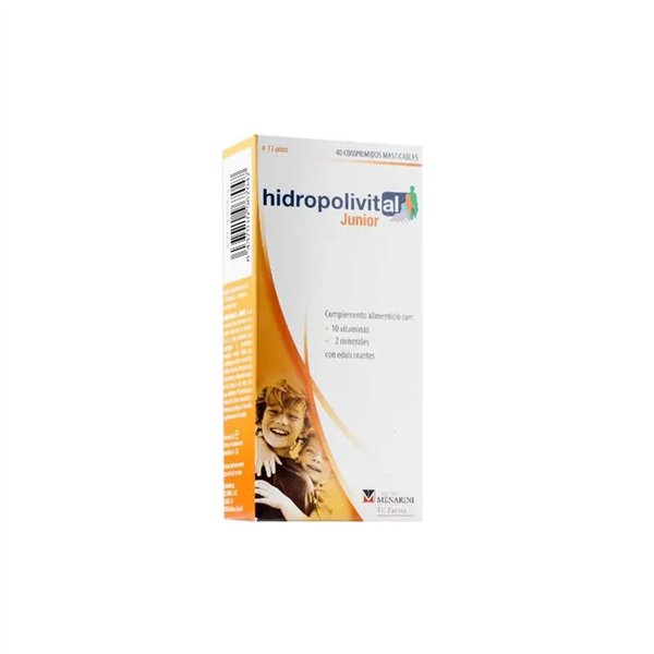 Hidropolivital Junior 40 košļājamās tabletes