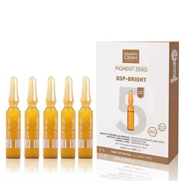 Maksaläiskähoito Martiderm Dsp Bright 5 x 2 ml