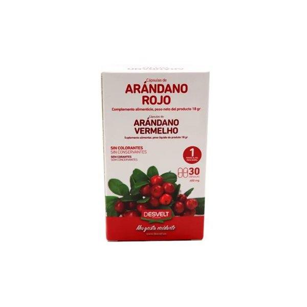 Desvelt Arándano Red 30 kapselia