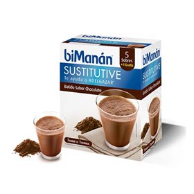 Bimanán Substitute Chocolate Milkshake 5 Units