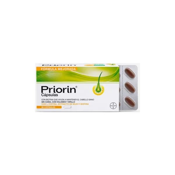 Priorin kapsulės 60 vienetų