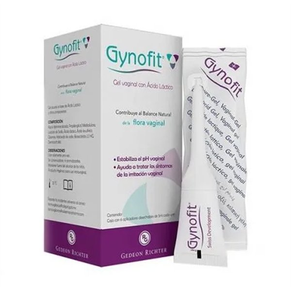 Gynofit-emätingeeli maitohapolla, 6 käyttökertaa, Aristo
