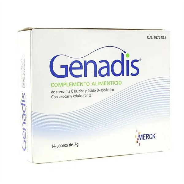 Merck Genadis 14 kirjekuorta