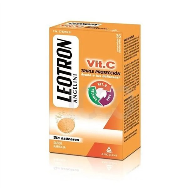 C-vitamiini Leotron Vitamina C 36 Osaa