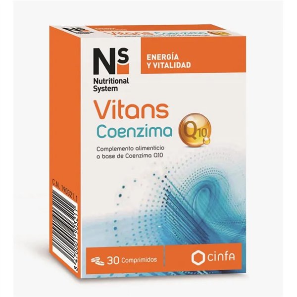 Ns Vitans koenzīms Q10 30 tabletes