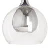Pakabinamas apšvietimas Hierro/Cristal Stiklas Pilka Metalinis 220 V 30 x 30 x 50 cm 240 V