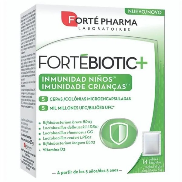 FortéBiotic+ imunitetui vaikams, 14 vokų