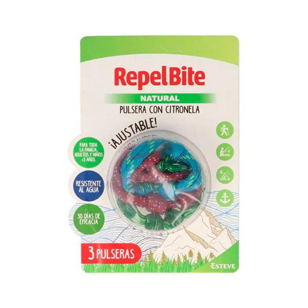 „Repel Bite Natura“ vaikiška apyrankė nuo uodų