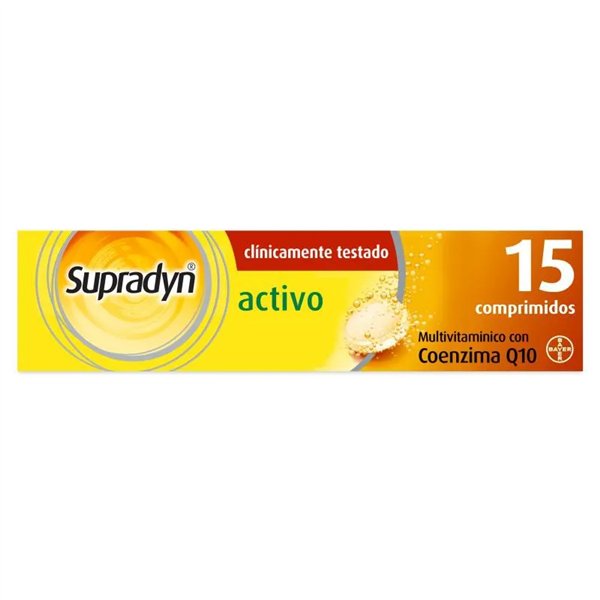 Bayer Supradyn™ aktīvās putojošās tabletes 15 kapsulas