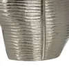 Vāze Metāls Sudrabs 17 x 9 x 44 cm