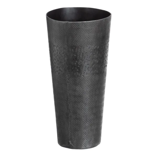Vaza Pilka Metalinis 15 x 15 x 31 cm