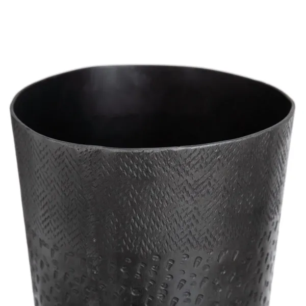 Vaza Pilka Metalinis 15 x 15 x 31 cm