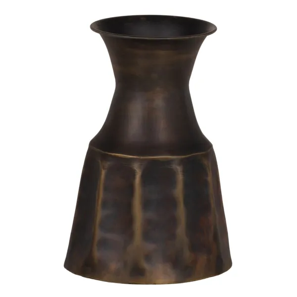 Vāze Bronza Metāls 15 x 15 x 22 cm