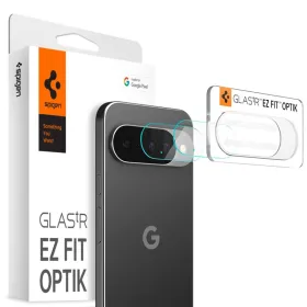 Spigen Optik GLAS.TR Camera Protector 2-Pack - Lens Protector for Google Pixel 10 (Crystal Clear)