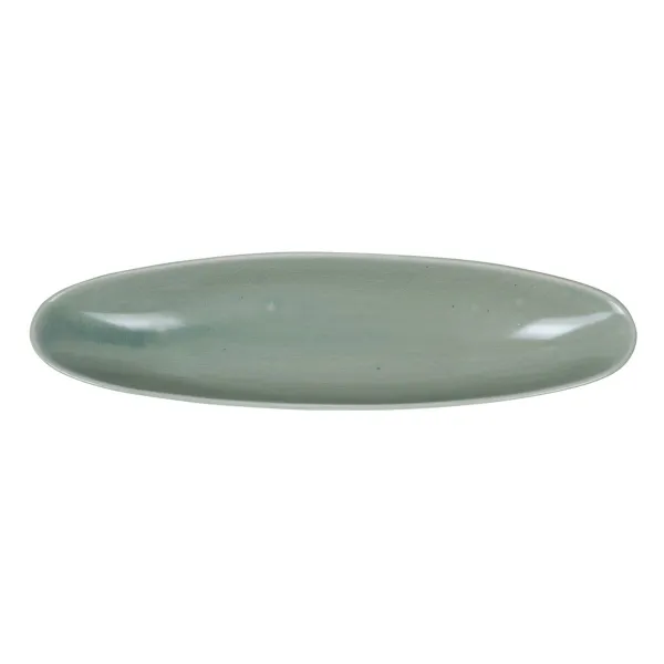 Galda rotājums Zils Keramika 39,5 x 10,5 x 5 cm