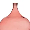 Decorative container 36,5 x 36,5 x 56 cm Pink recycled glass