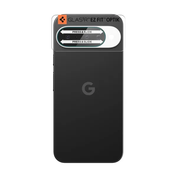 Spigen Optik GLAS.TR Camera Protector 2-Pack - Lens Protector for Google Pixel 10 (Crystal Clear)