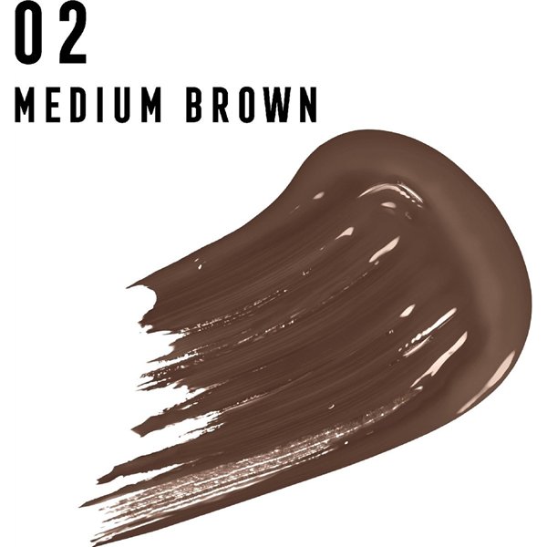 Silmämeikki Max Factor Browfinity Super Long Wear 02-medium brown (4,2 ml)