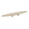 Centerpiece Cream Iron 43,5 x 9,5 x 4 cm