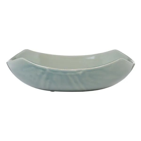 Centerpiece Light Blue Ceramic 29,5 x 29,5 x 8 cm