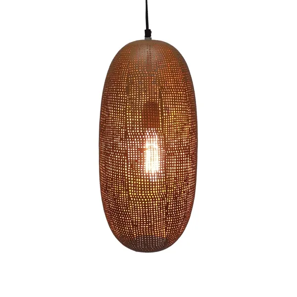 Pakabinamas apšvietimas Auksinis Metalinis 20 x 20 x 40 cm