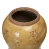 Maljakko 14,5 x 14,5 x 21,5 cm Keraminen Sinappi
