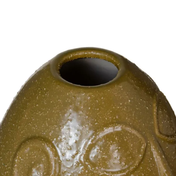 Maljakko 18 x 17 x 16 cm Keraminen Ruskea