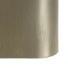 Вспомогательный стол Стеклянный Чёрный Позолоченный Металл 40 x 40 x 45 cm