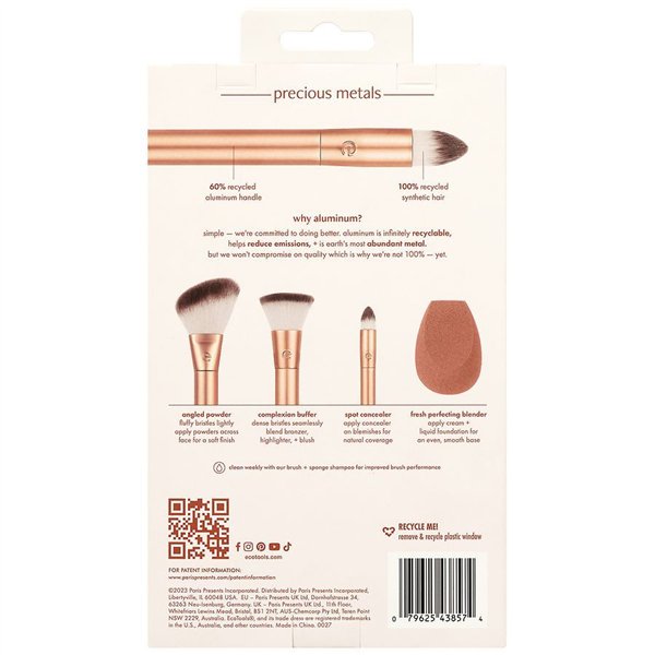 EcoTools Precious Metal Face Blend + Sculpt Set