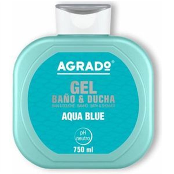 Dušo želė Agrado Aqua Blue 750 ml