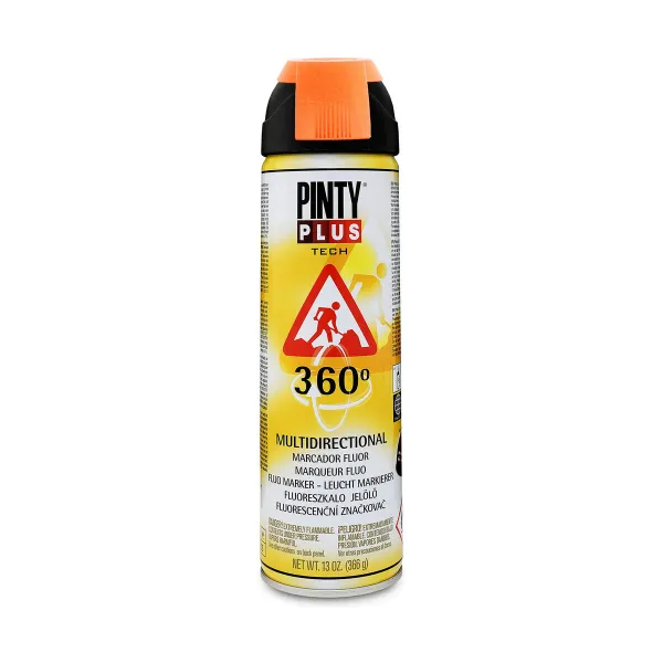 Pihustivärv Pintyplus Tech T143 360º Oranž 500 ml