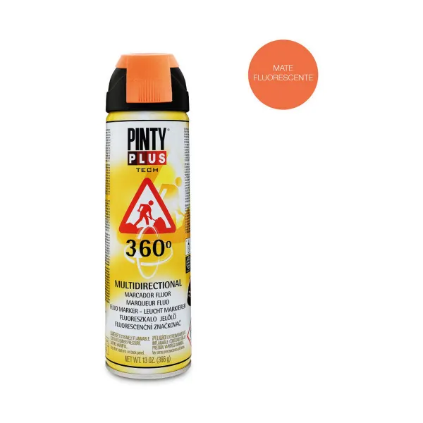 Pihustivärv Pintyplus Tech T143 360º Oranž 500 ml