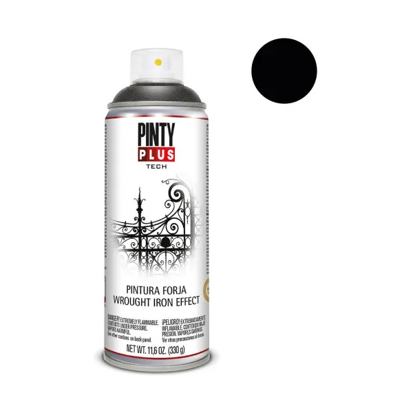Purškiami dažai Pintyplus Tech FJ104 geležies gaminiai 400 ml Juoda