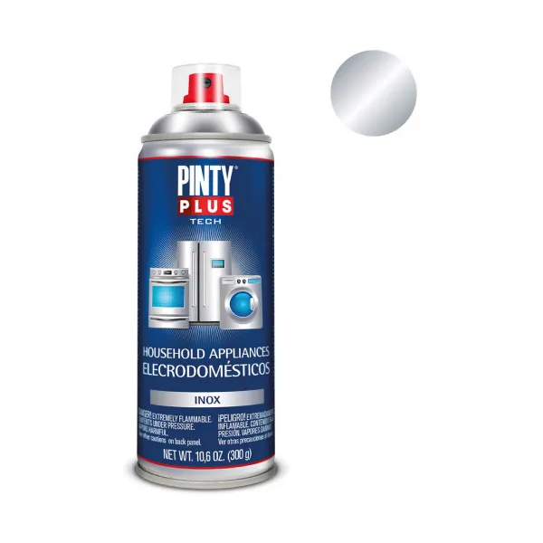 Аэрозольная краска Pintyplus Tech E150 400 ml бытовая техника Серебристый