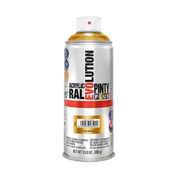 Smidzināma krāsa Pintyplus Evolution P158 400 ml Misiņš