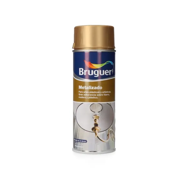 Purškiami dažai Bruguer 5198001 Metalizuotas Auksinis 400 ml