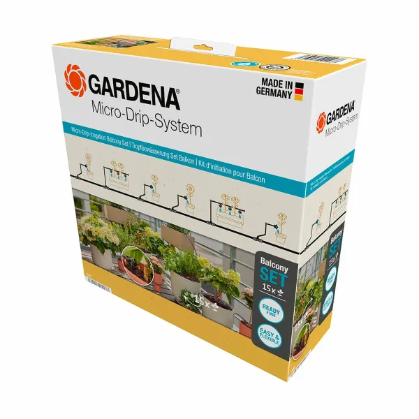 Automatinė lašelinė augalų vazonų laistymo sistema Gardena Micro-drip 13401-20