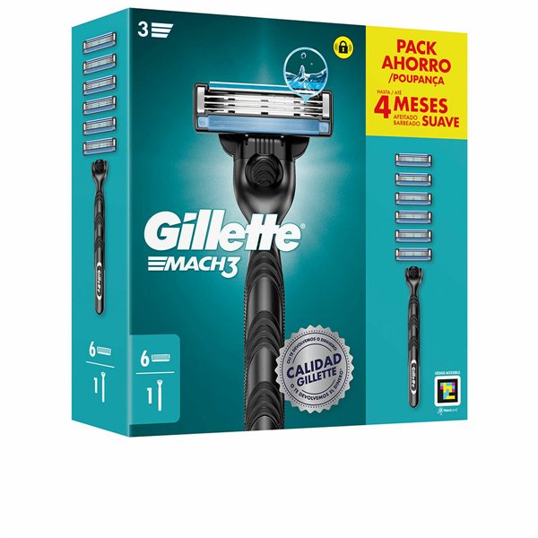 Käsikäyttöinen partakone Gillette MACH 3