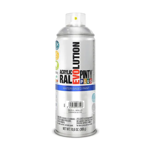 Lakkaspray Pintyplus Evolution B199 Vesipohjainen 400 ml Väritön