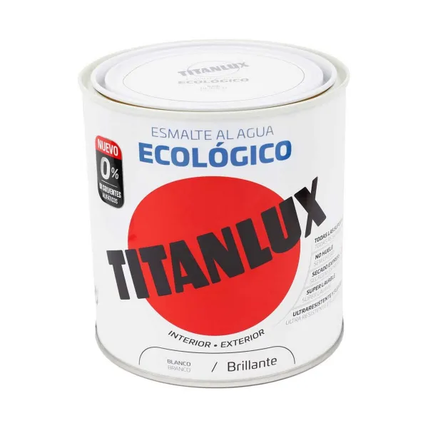 Akryylilakka Titanlux 00t056614 Akryylilakka Valkoinen 250 ml Ekologinen