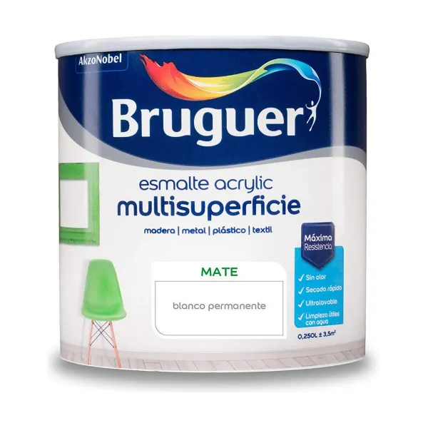 Акриловая эмаль Bruguer 5160685 Акриловая эмаль