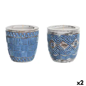 Candle DKD Home Decor Mediterranean (2 Units)