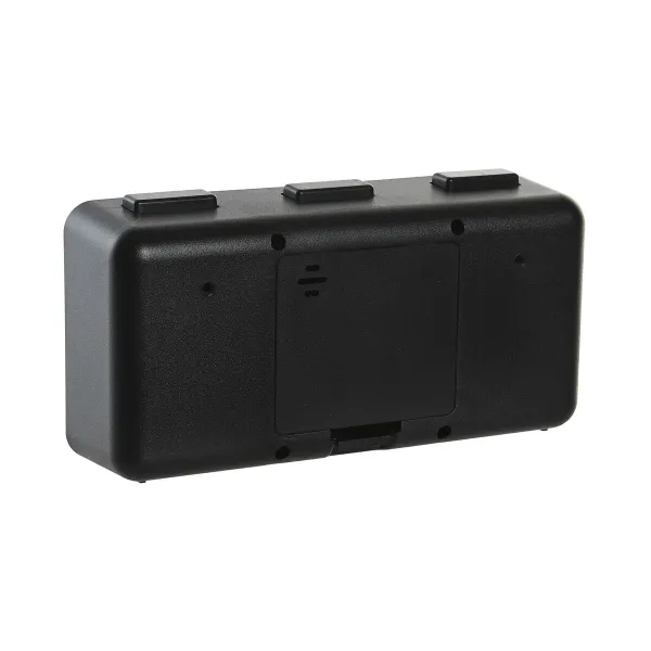 Modinātājpulkstenis DKD Home Decor Balts Melns PVC 17 x 5 x 9 cm (2 gb.)
