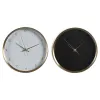 Настольные часы DKD Home Decor Белый Чёрный Позолоченный Женщина (2 штук)