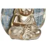 Dekoratyvinė figūrėlė DKD Home Decor 12,4 x 5,6 x 17,7 cm Mėlyna Buda Turkis Rytietiškas Atskirtas (2 vnt.)