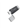 Devia card reader 2in1 EL240 USB/USB-C 3.0 black